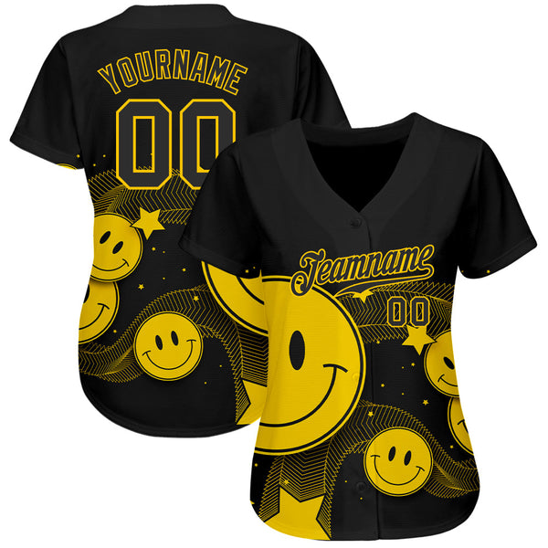 Custom 3D Pattern Design Authentic Baseball Jersey alternate