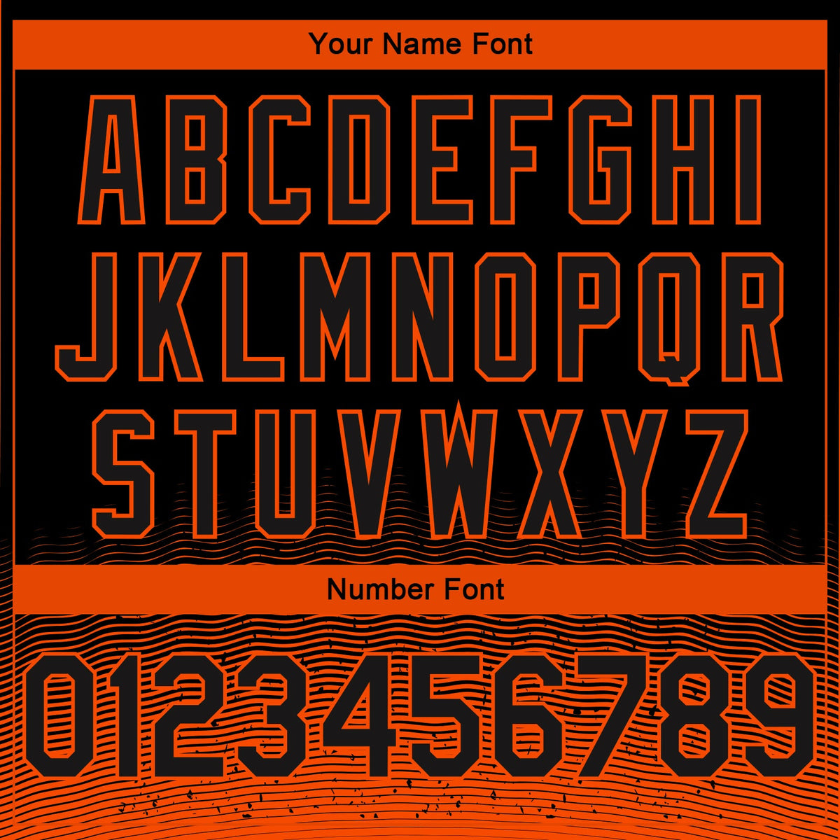 Custom Black Orange Fade Fashion Authentic City Edition Basketball Jersey - Detail
