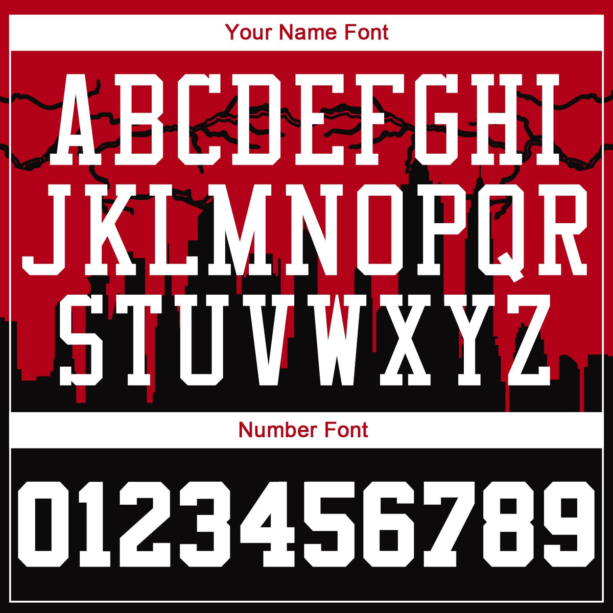 Custom Black White-Red Round Neck Sublimation Basketball Uniform Jersey - Detail