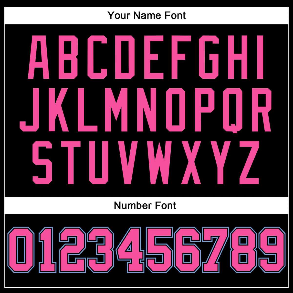 Custom Black Pink Pinstripe Pink-Light Blue Authentic Basketball Jersey - Detail