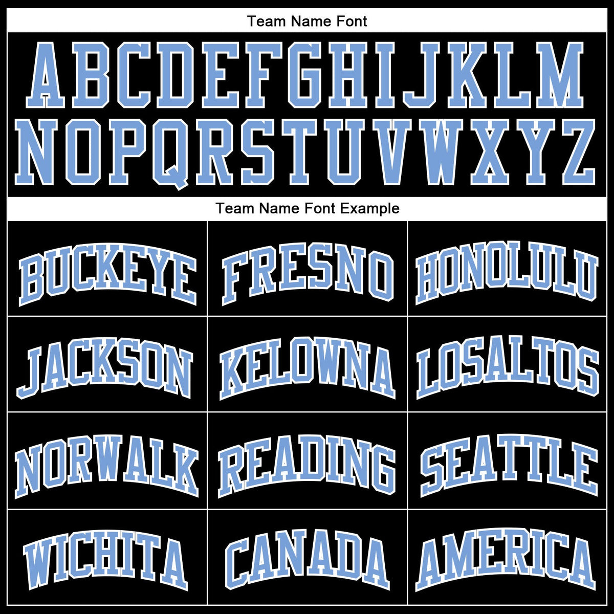 Custom Black Light Blue Pinstripe Light Blue-White Authentic Basketball Jersey - Front