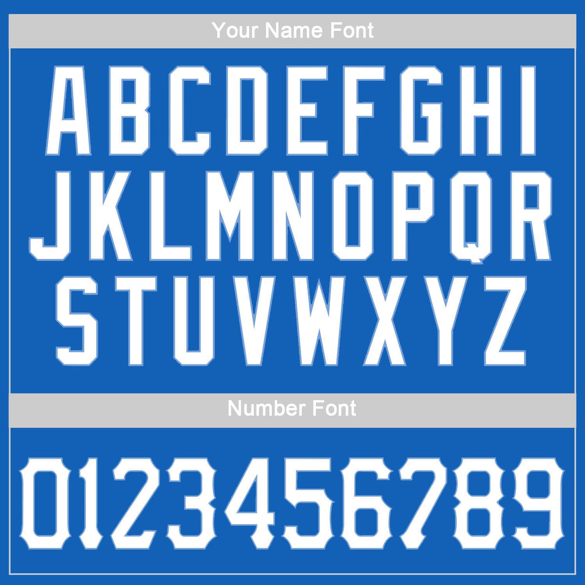 Custom Blue White-Light Blue Authentic Throwback Basketball Jersey - Detail