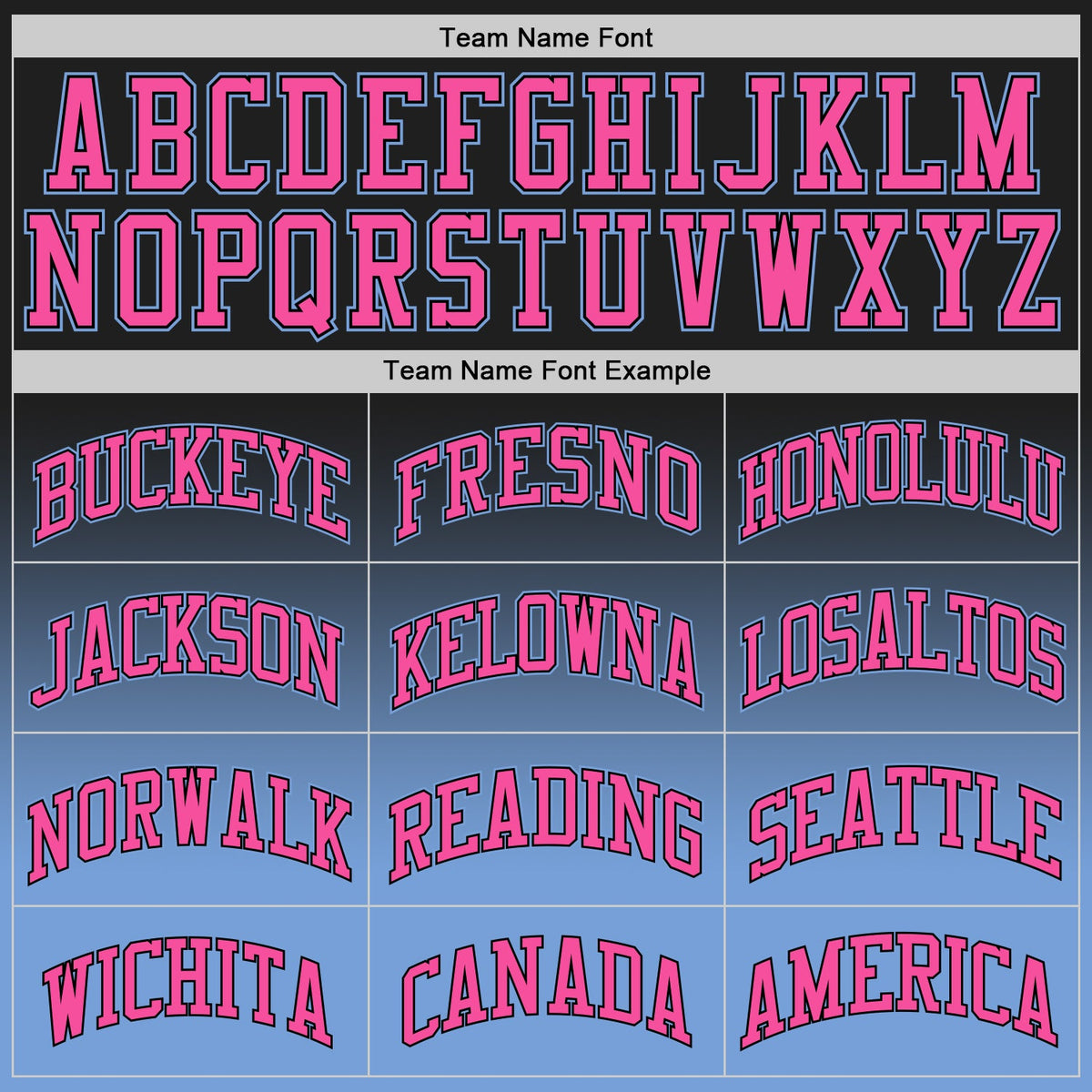 Custom Black Pink-Light Blue Authentic Fade Fashion Basketball Jersey - Detail