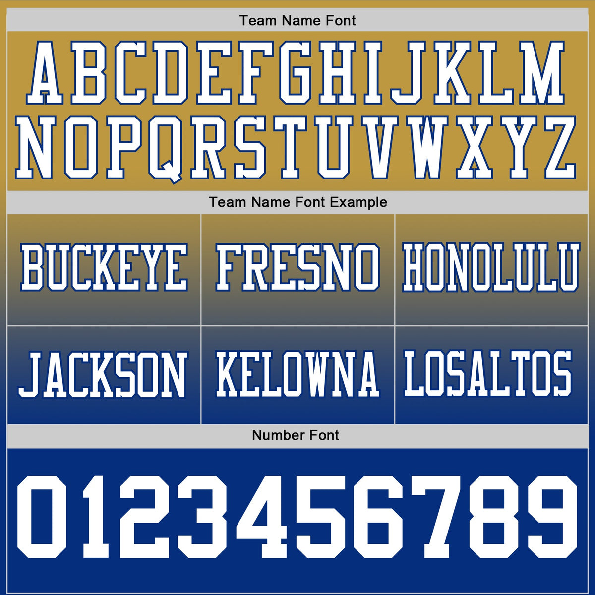 Custom Old Gold White-Royal Authentic Fade Fashion Football Jersey - Front