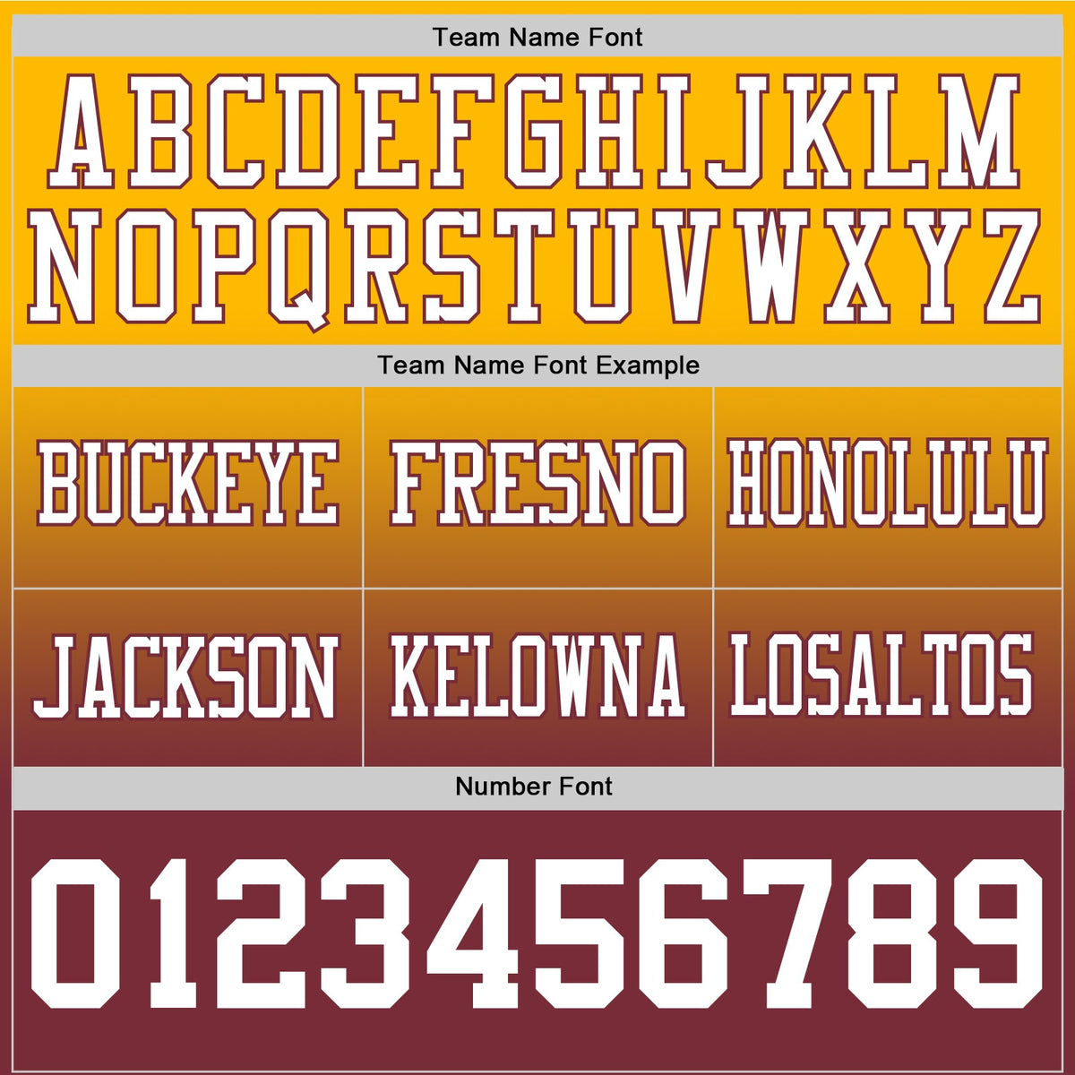 Custom Gold White-Burgundy Authentic Fade Fashion Football Jersey - Front