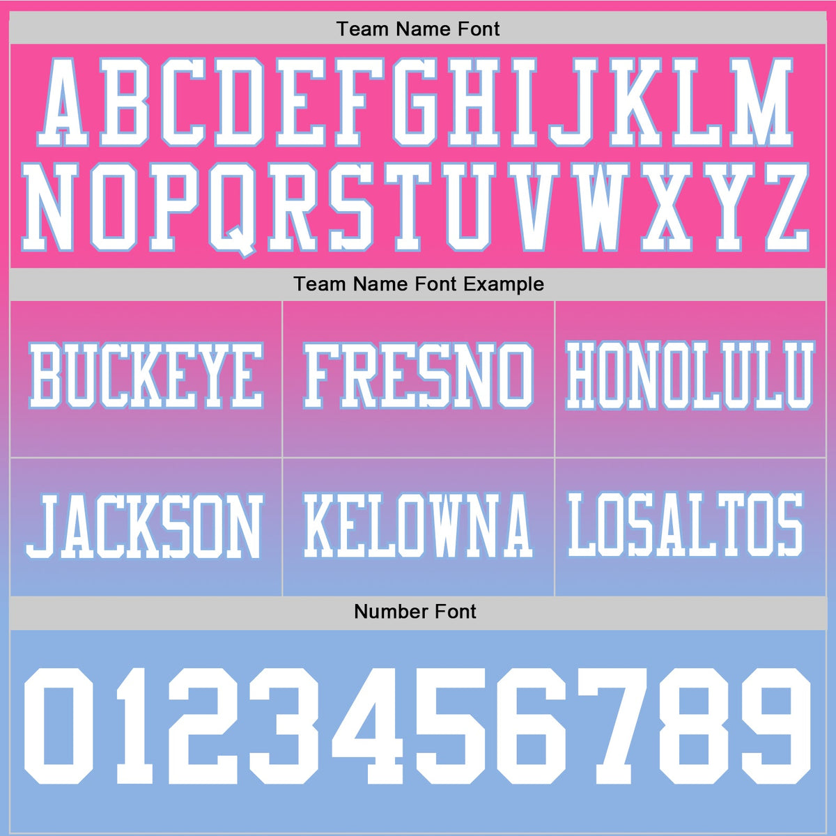 Custom Pink White-Light Blue Authentic Fade Fashion Football Jersey - Front