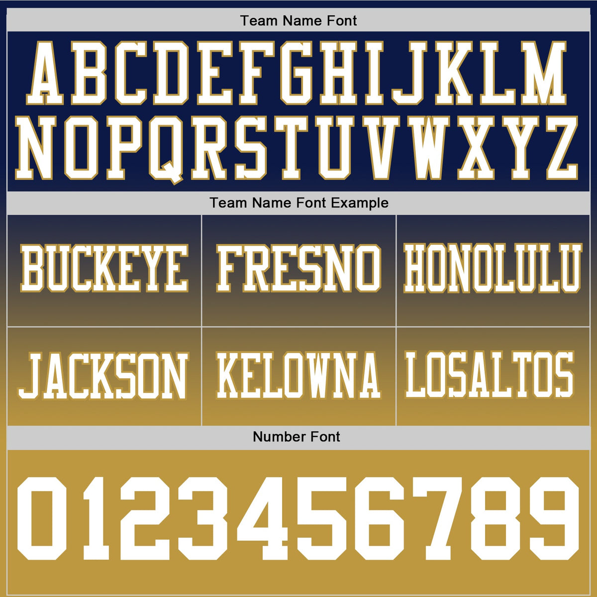 Custom Navy White-Old Gold Authentic Fade Fashion Football Jersey - Front
