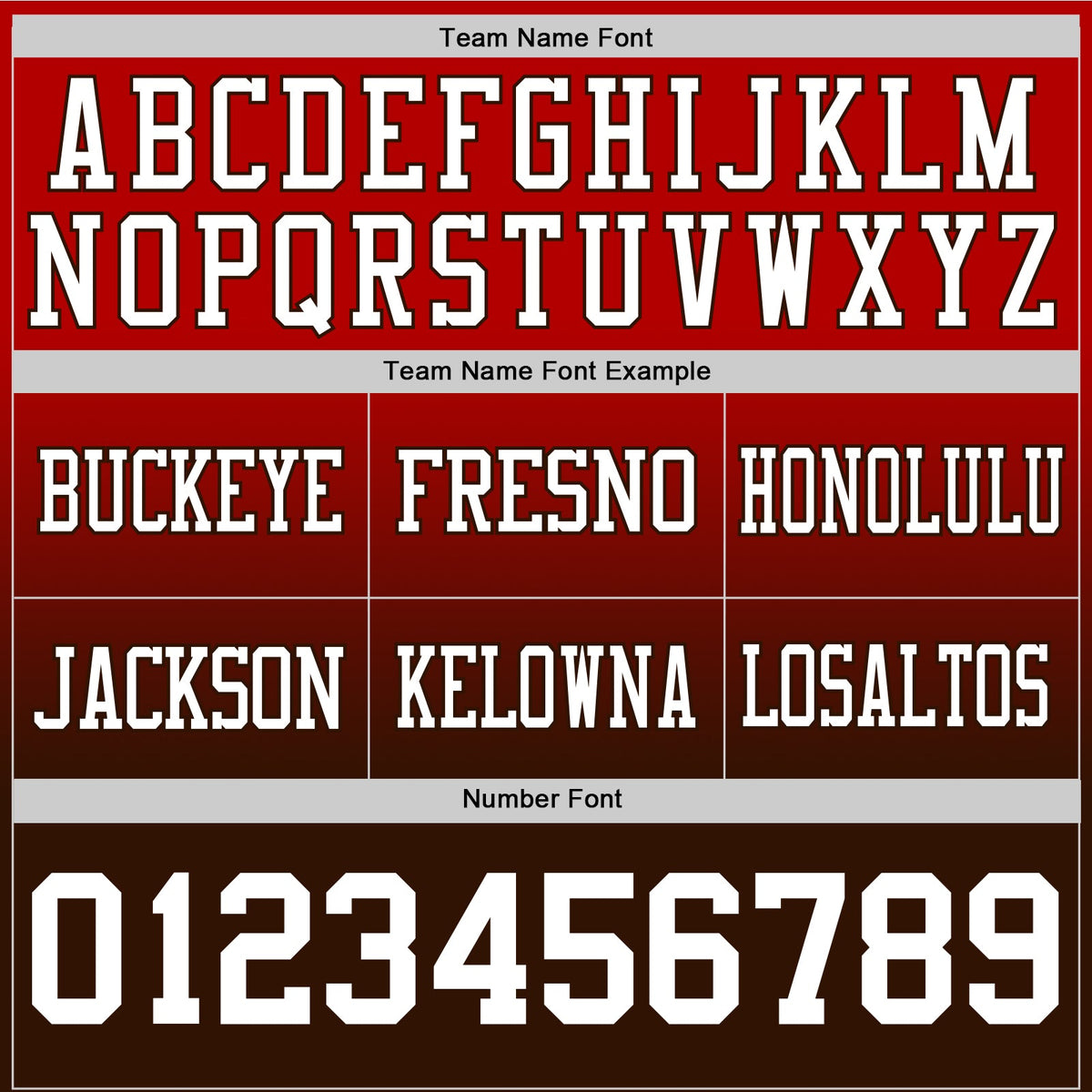 Custom Red White-Brown Authentic Fade Fashion Football Jersey - Front
