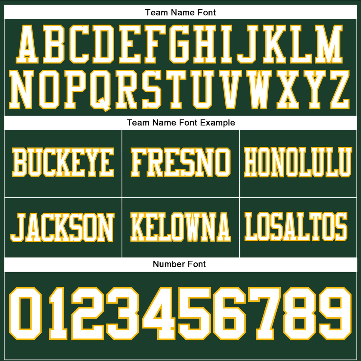 Custom Green White-Gold Authentic Football Jersey - Detail