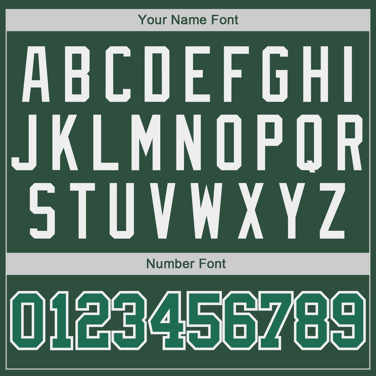 Custom Hunter Green Kelly Green-White Authentic Throwback Basketball Jersey - Detail