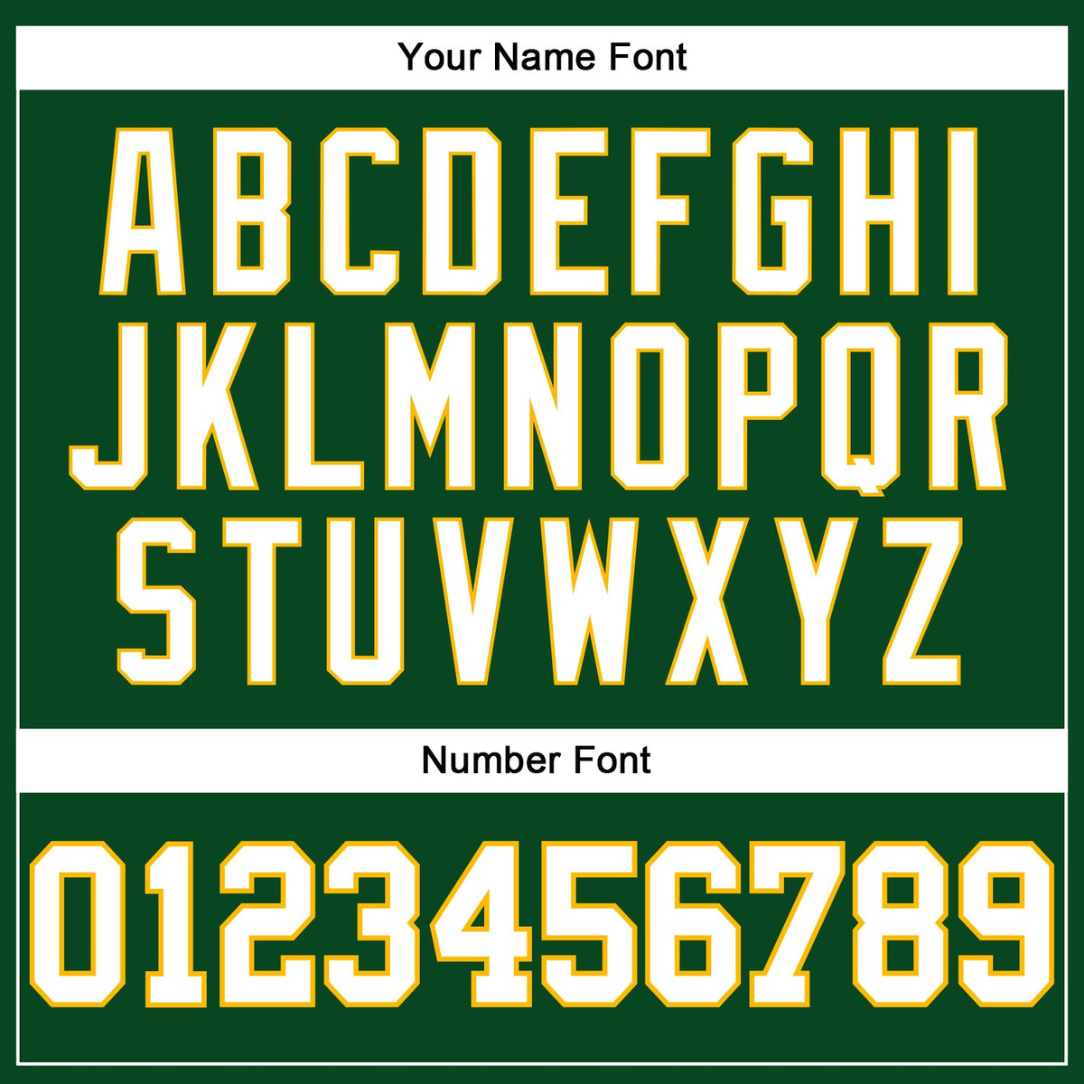 Custom Hunter Green White Pinstripe White-Gold Authentic Basketball Jersey - Detail