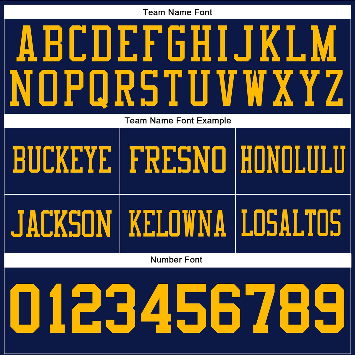 Custom Navy Gold Authentic Football Jersey - Detail