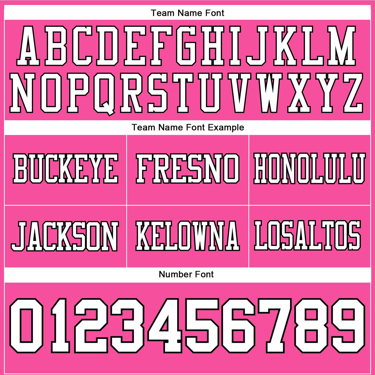 Custom Pink White-Black Authentic Football Jersey - Front