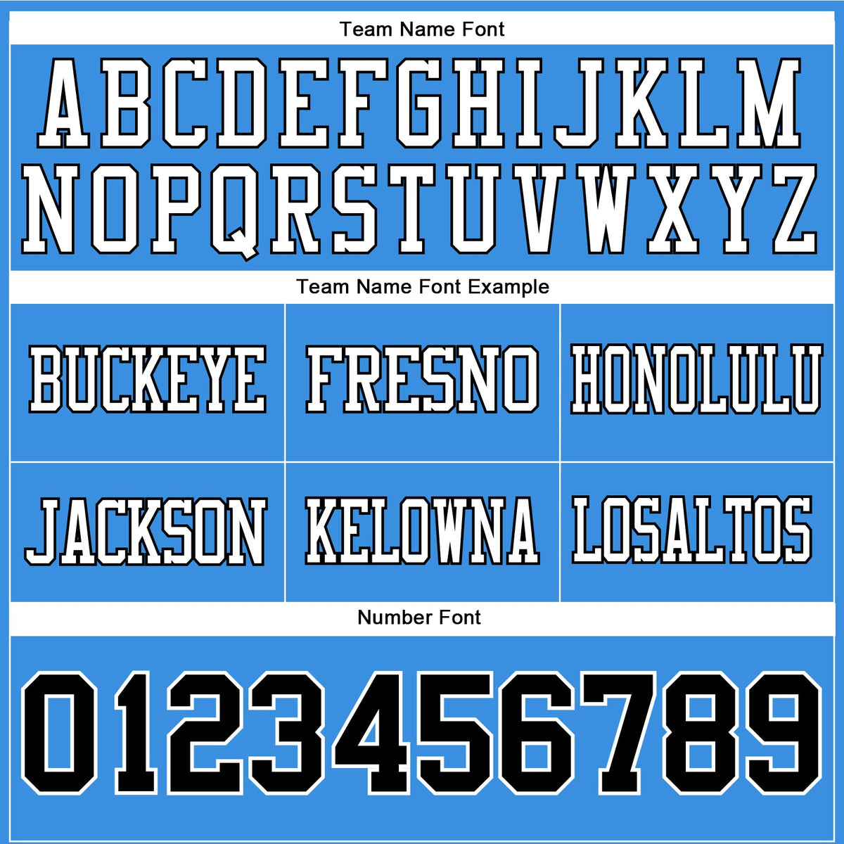 Custom Powder Blue Black-White Authentic Football Jersey - Detail