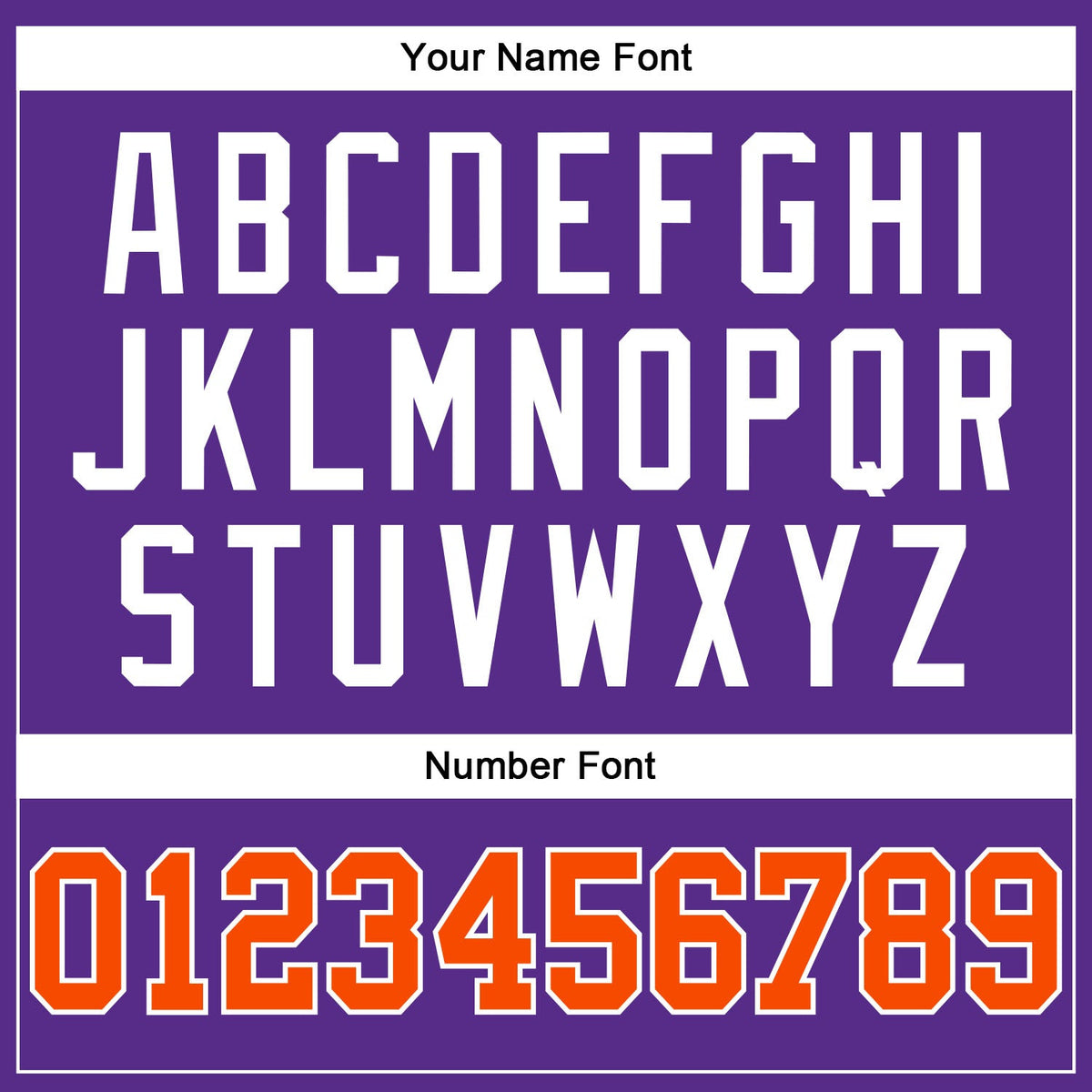 Custom Purple Orange-White Authentic Throwback Basketball Jersey - Detail