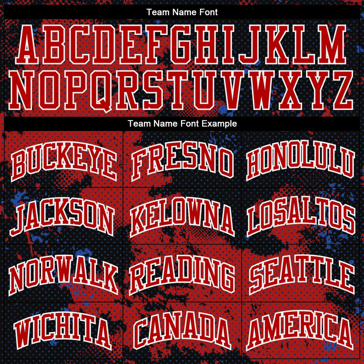 Custom Red Black-White Round Neck Sublimation Basketball Uniform Jersey - Front