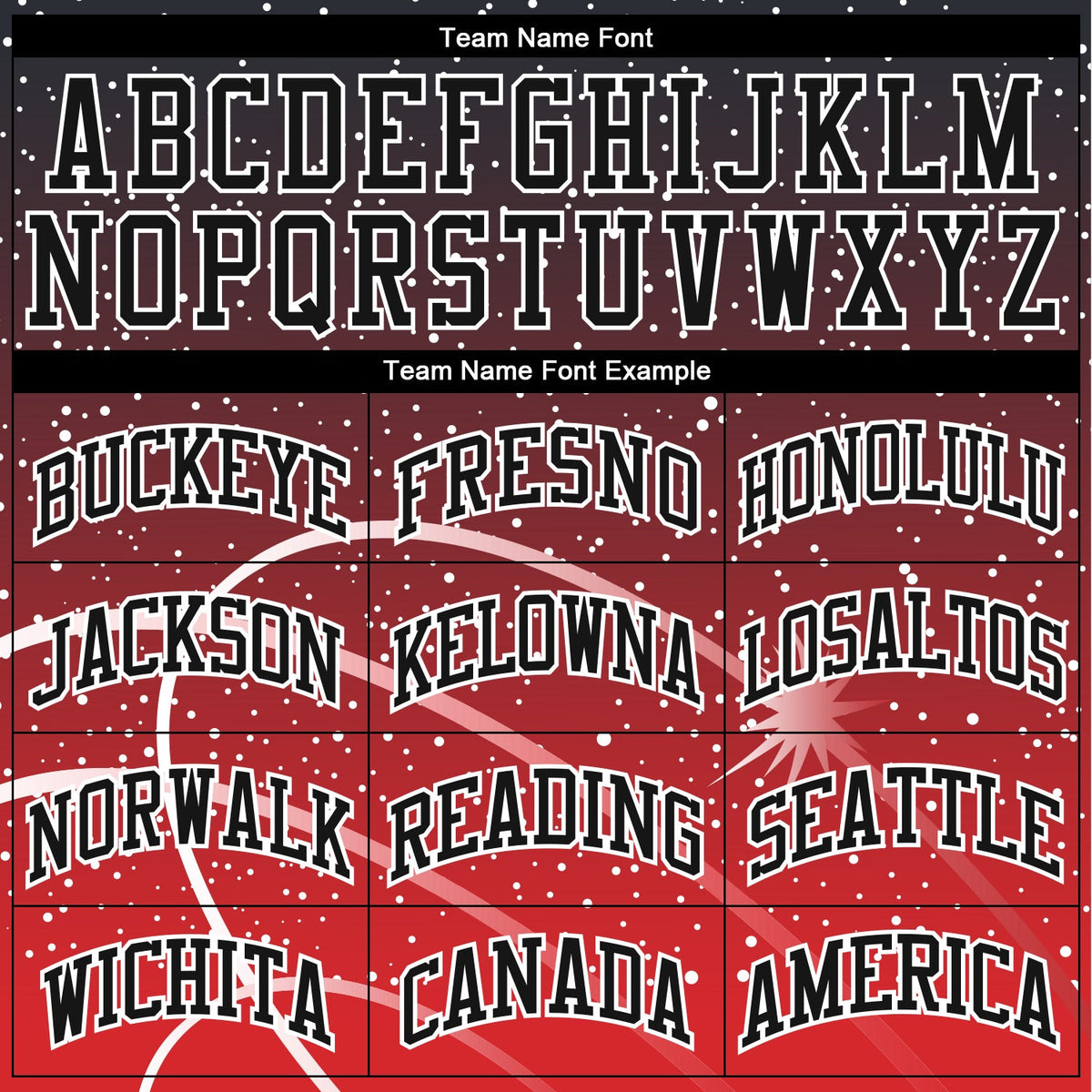 Custom Red Black-White Round Neck Sublimation Basketball Uniform Jersey - Front