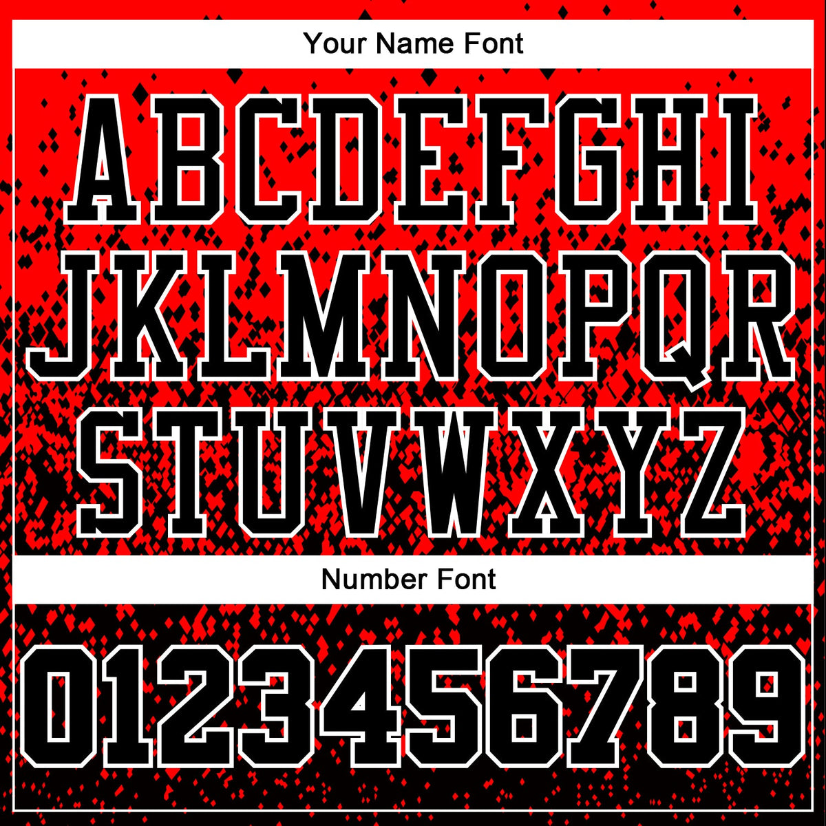 Custom Red Black-White Round Neck Sublimation Basketball Uniform Jersey - Detail