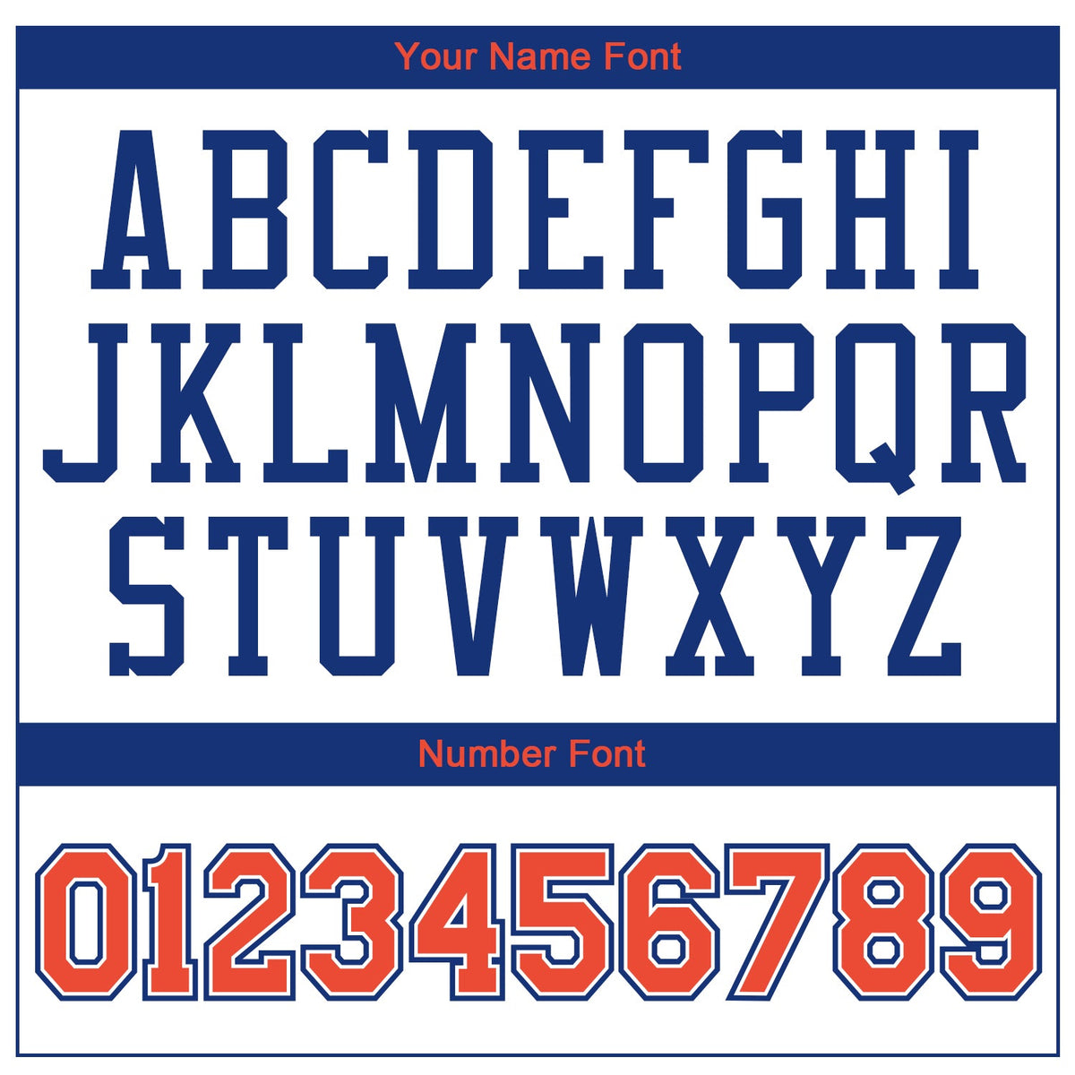 Custom White Orange-Royal Authentic Throwback Basketball Jersey - Detail