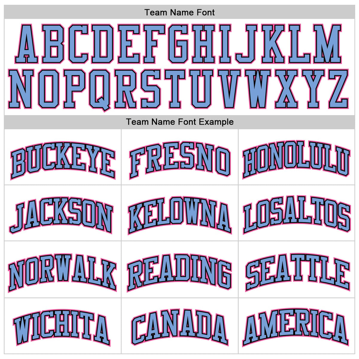 Custom White Light Blue Pinstripe Light Blue Black-Pink Authentic Basketball Jersey - Front