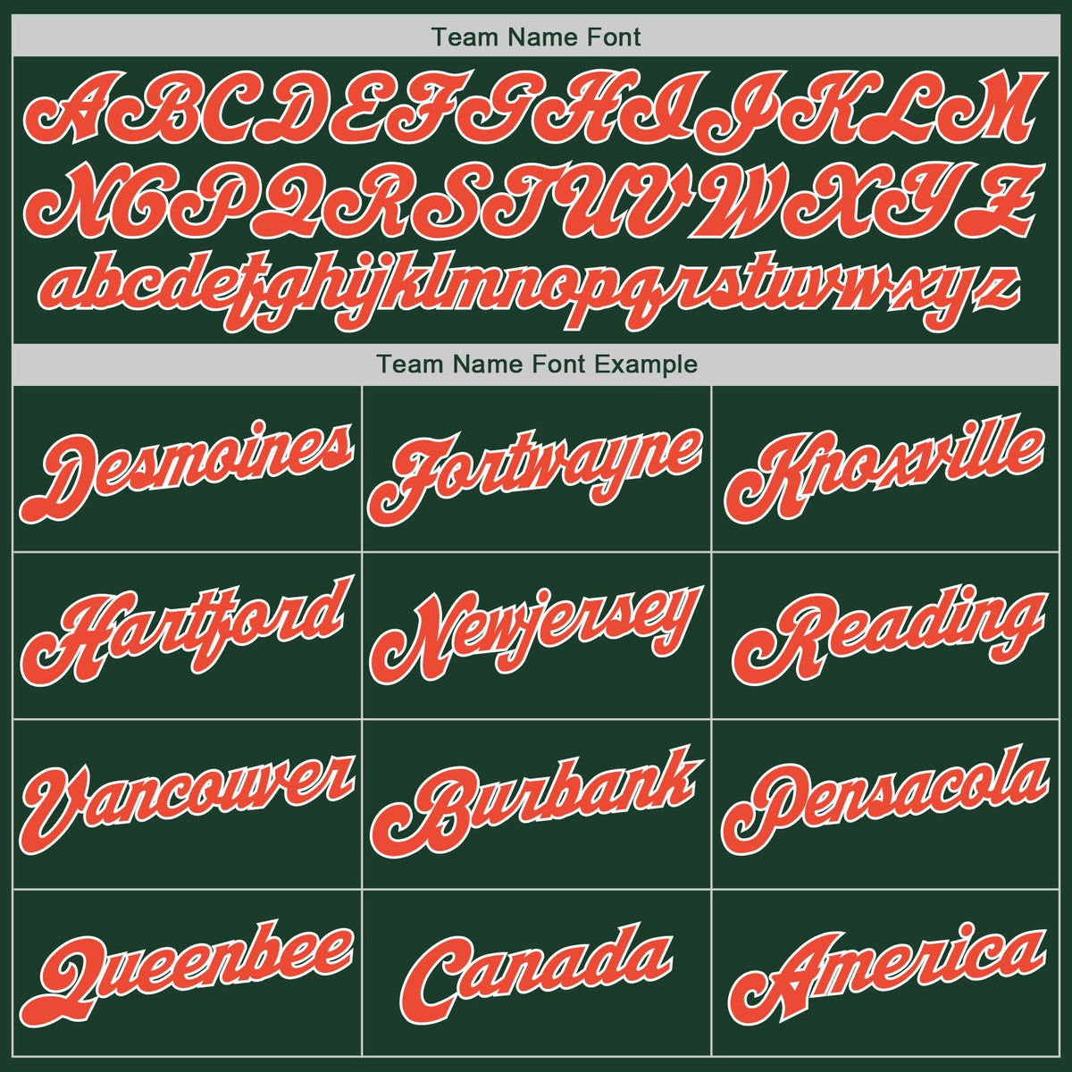 Custom Hunter Green Orange-White Authentic Throwback Basketball Jersey - Front