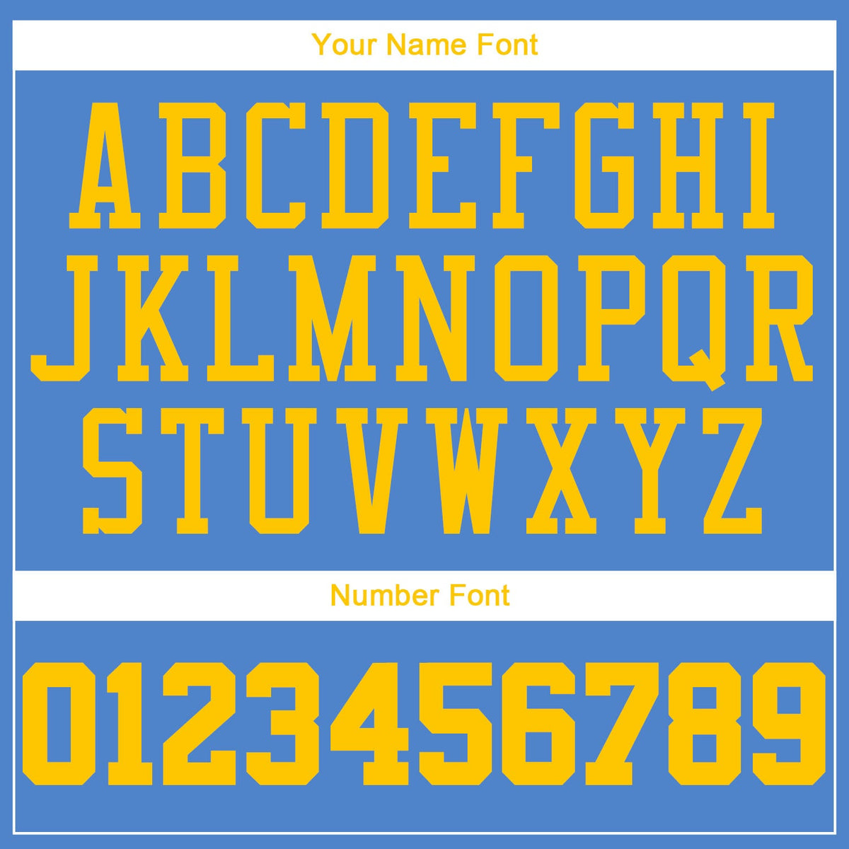Custom Light Blue Gold Authentic Throwback Basketball Jersey - Detail