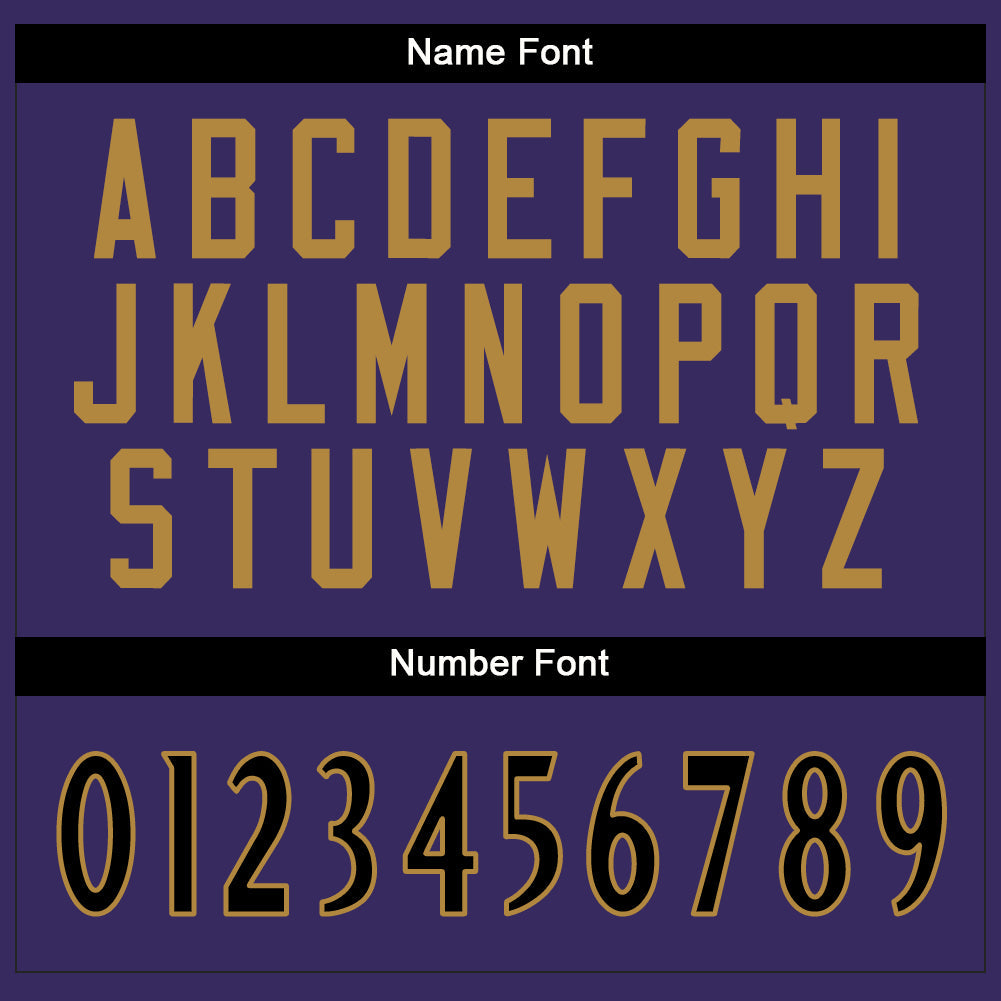 Custom Purple Black-White Split Fashion Football Jersey - Detail