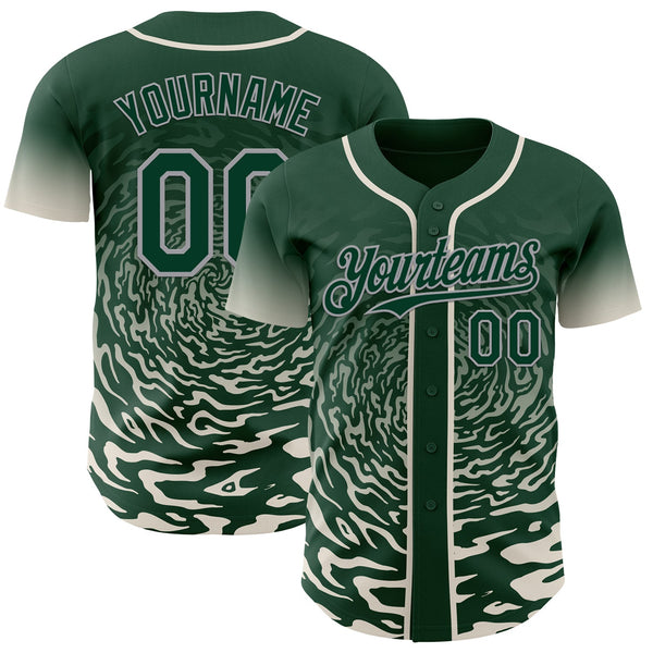 Custom Pink Light Blue-White Ice Cream Waffle Foodie Dessert Authentic Baseball Jersey