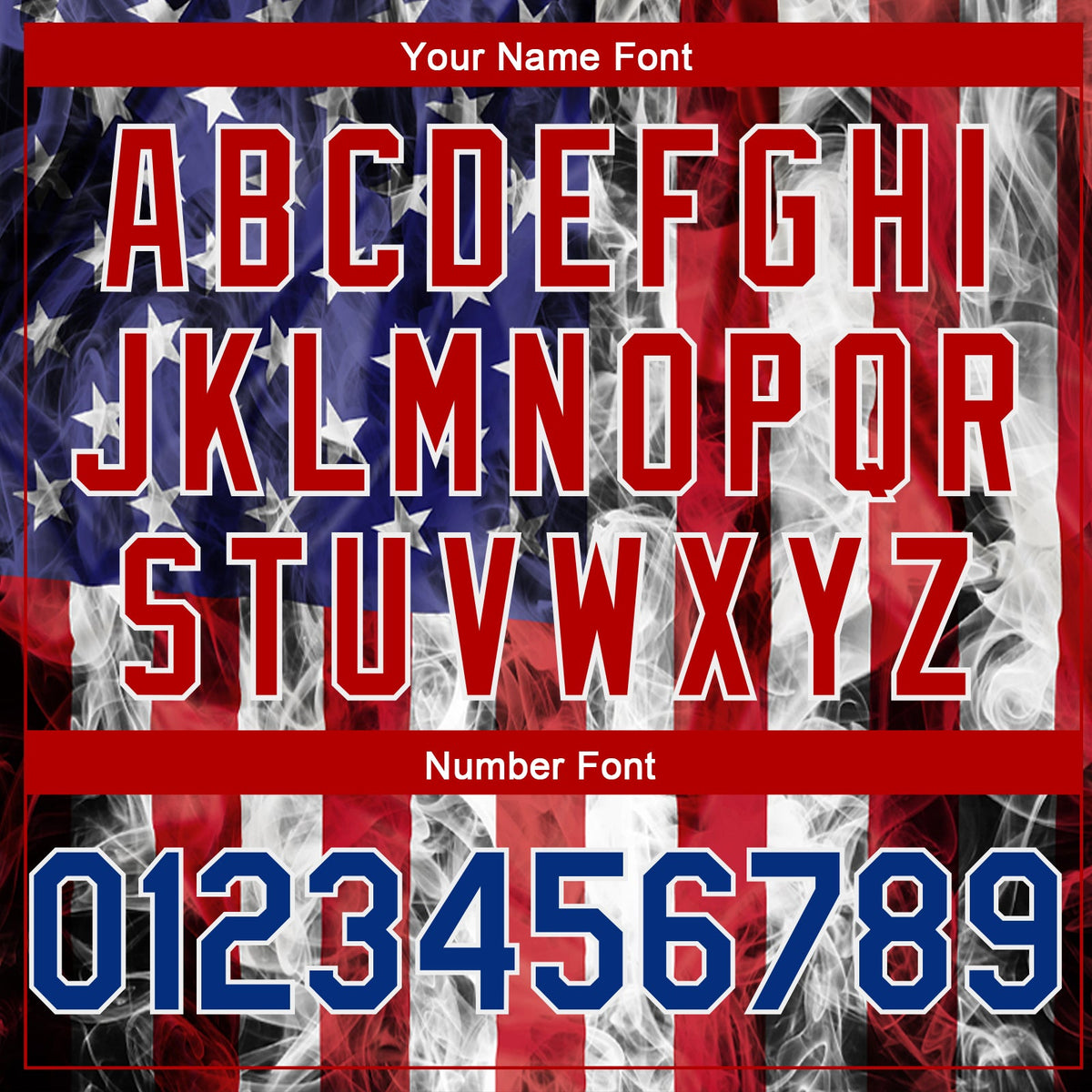 Custom White Royal-Red 3D American Flag Fashion Authentic Basketball Jersey - Detail
