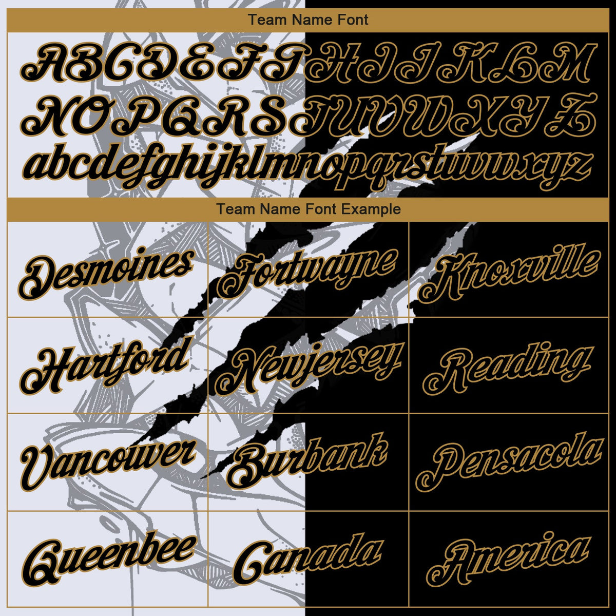 Custom Graffiti Pattern Black-Old Gold 3D Scratch Authentic Basketball Jersey - Front