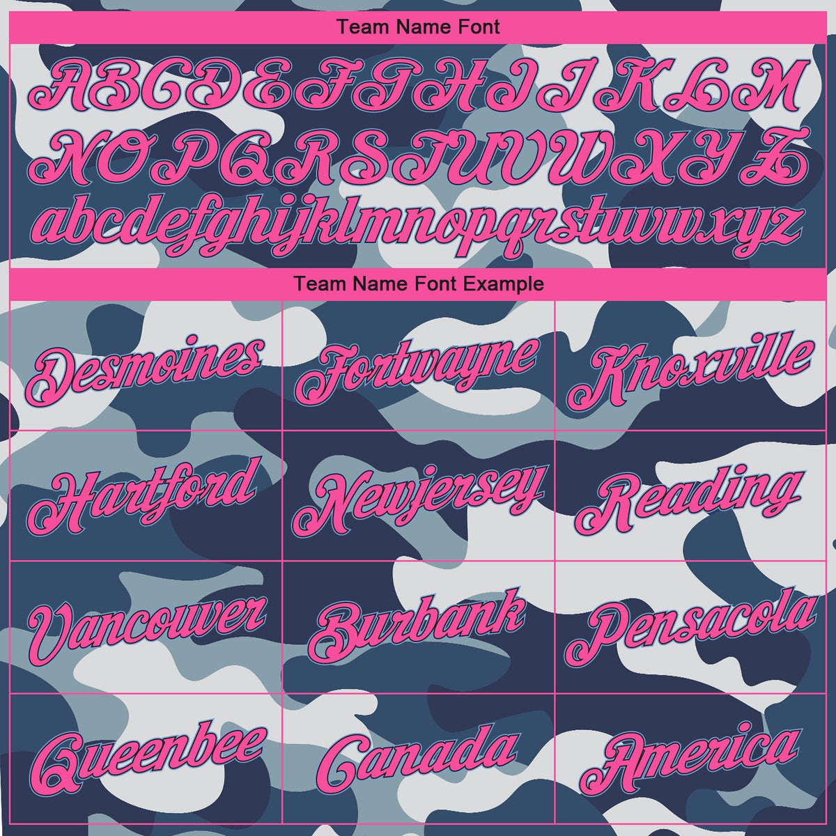 Custom Camo Pink Black-Light Blue 3D Authentic Salute To Service Basketball Jersey - Front