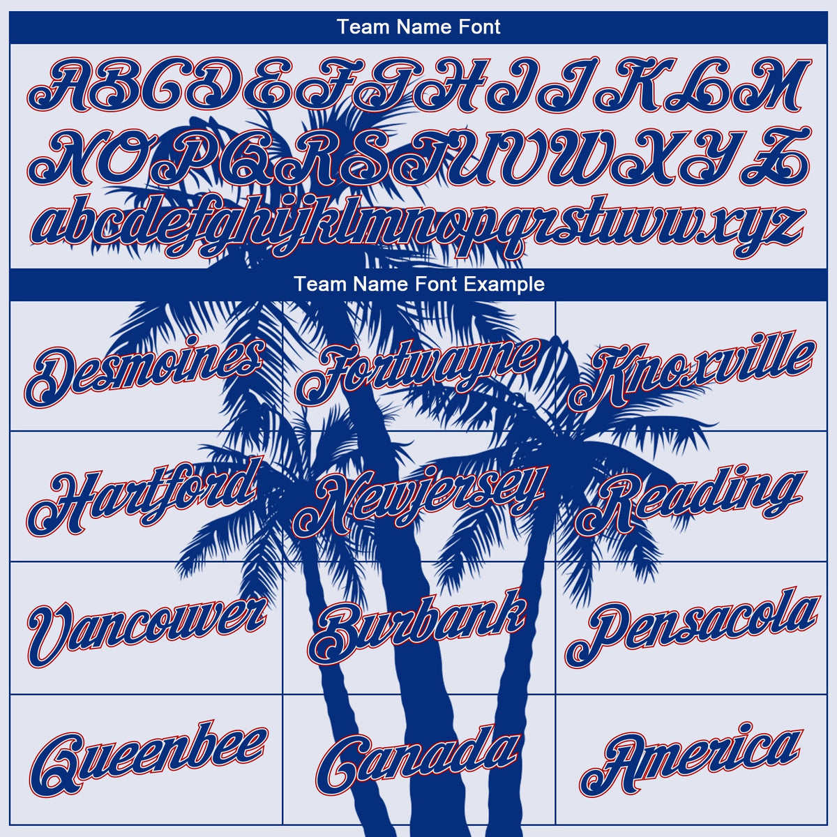 Custom White Royal-Red 3D Pattern Tropical Hawaii Coconut Trees Authentic Basketball Jersey - Front