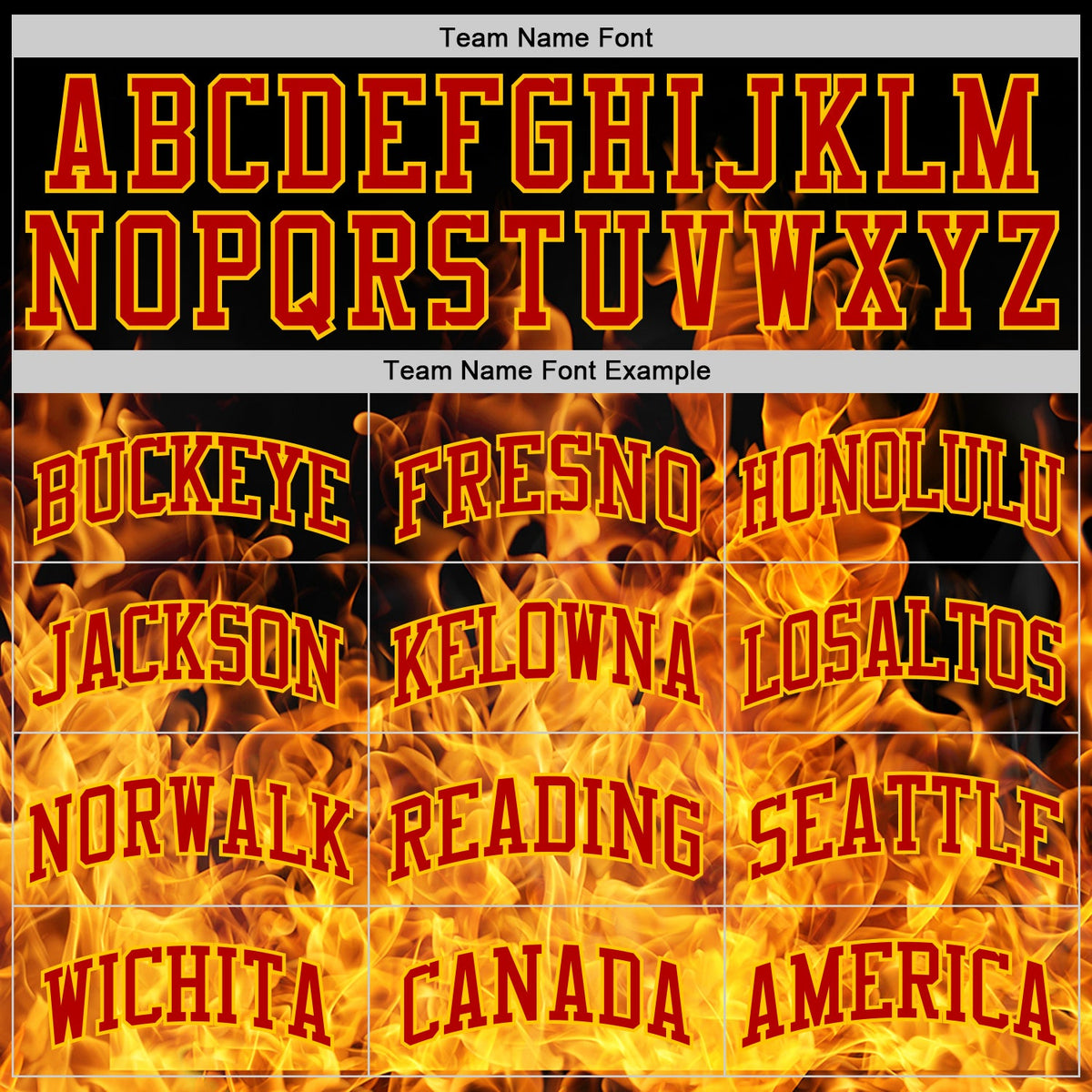 Custom Black Red-Yellow Flame Round Neck Sublimation Basketball Set Jersey - Detail