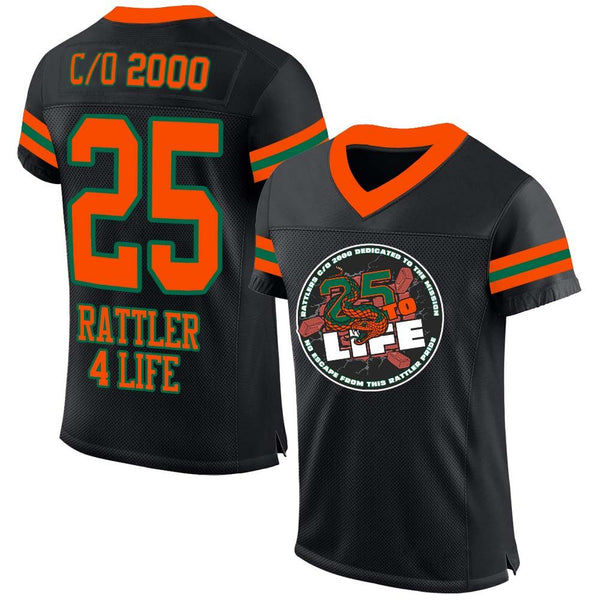 Custom Team C/O 2000 25th Anniversary Football Jersey alternate