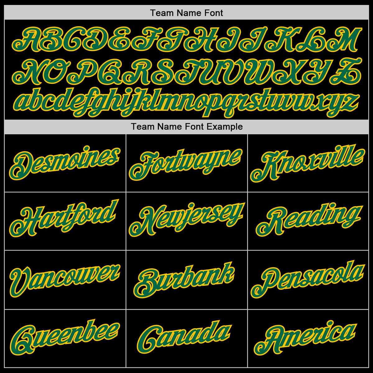 Custom Black Kelly Green-Gold Authentic Throwback Basketball Jersey - Detail