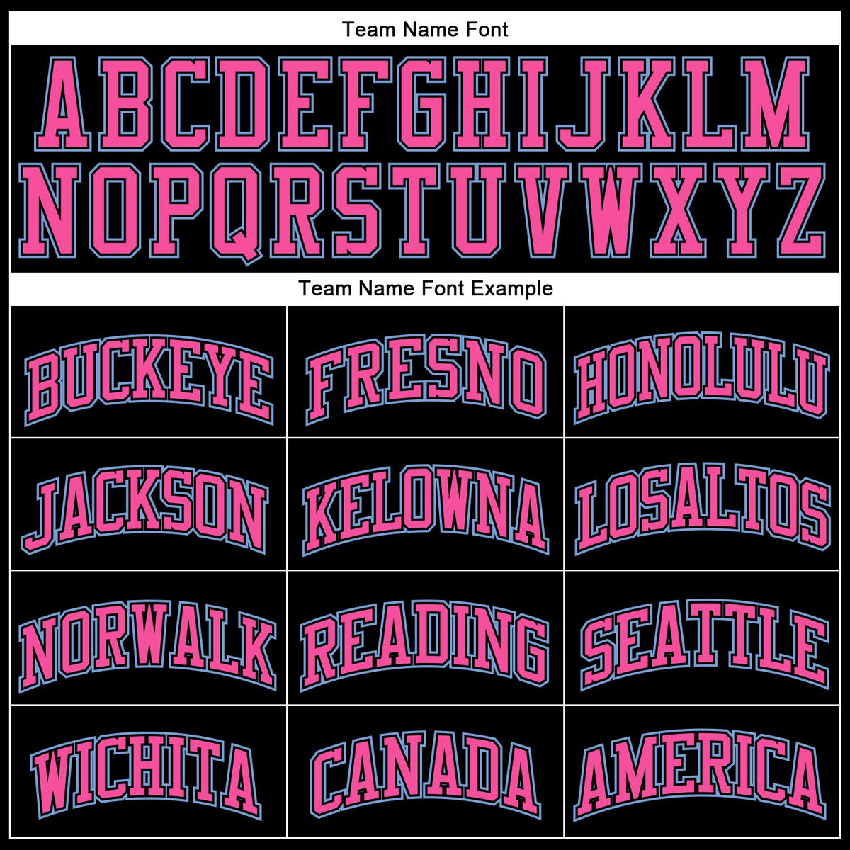 Custom Black Pink Pinstripe Pink-Light Blue Authentic Basketball Jersey - Front
