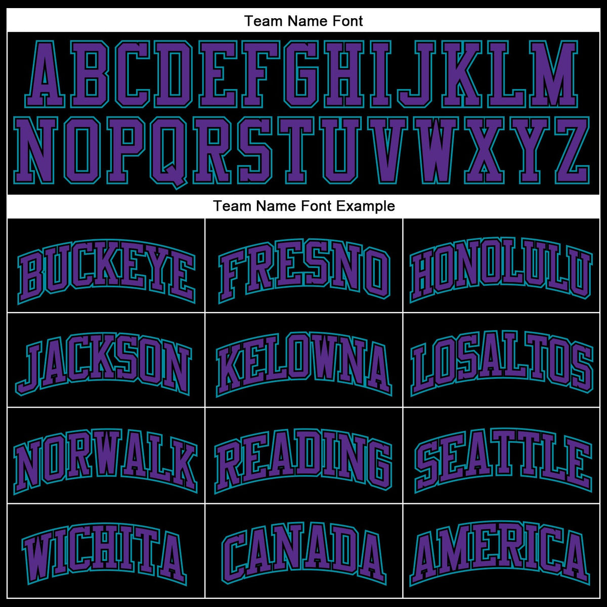 Custom Black Teal Pinstripe Purple-Teal Authentic Basketball Jersey - Front