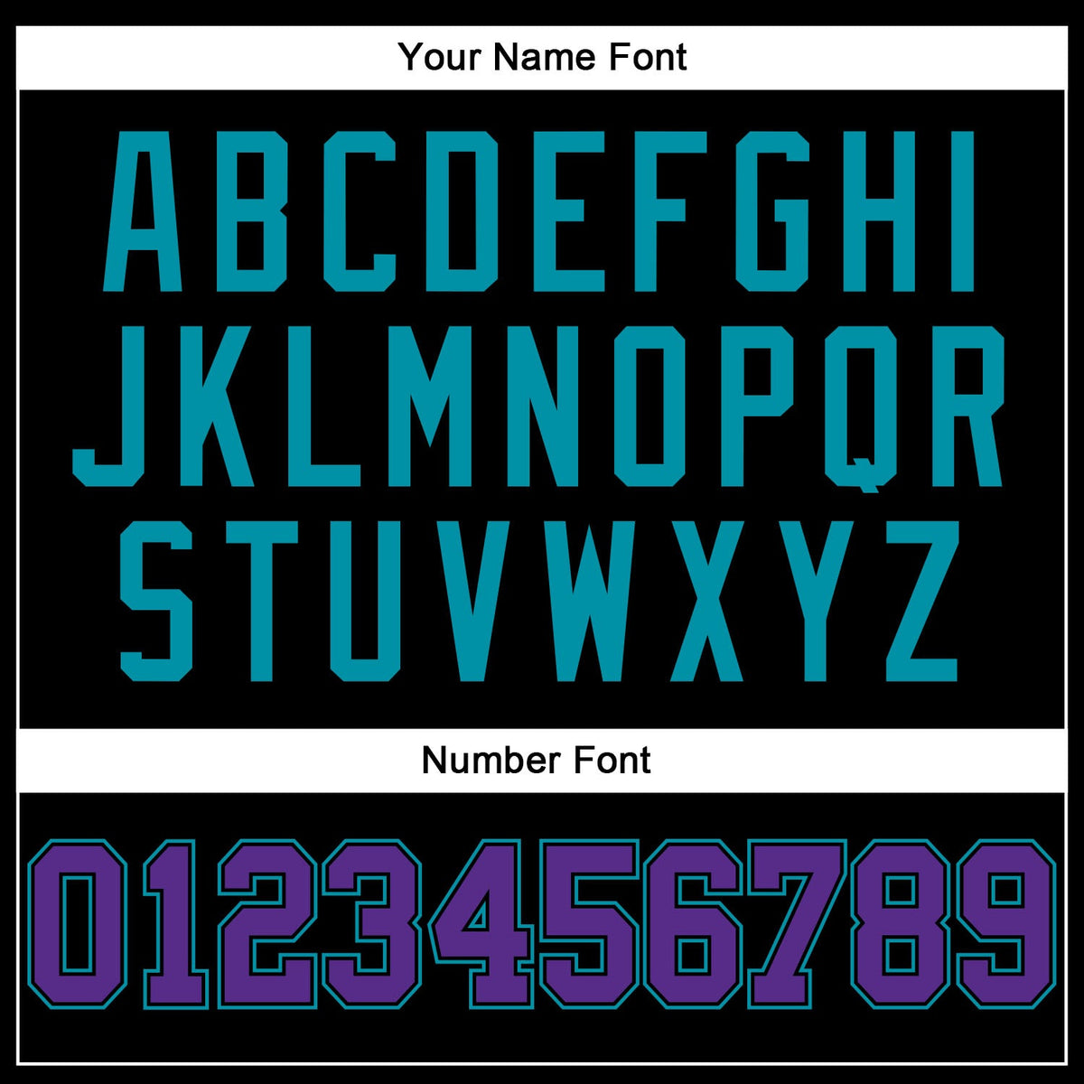 Custom Black Teal Pinstripe Purple-Teal Authentic Basketball Jersey - Detail