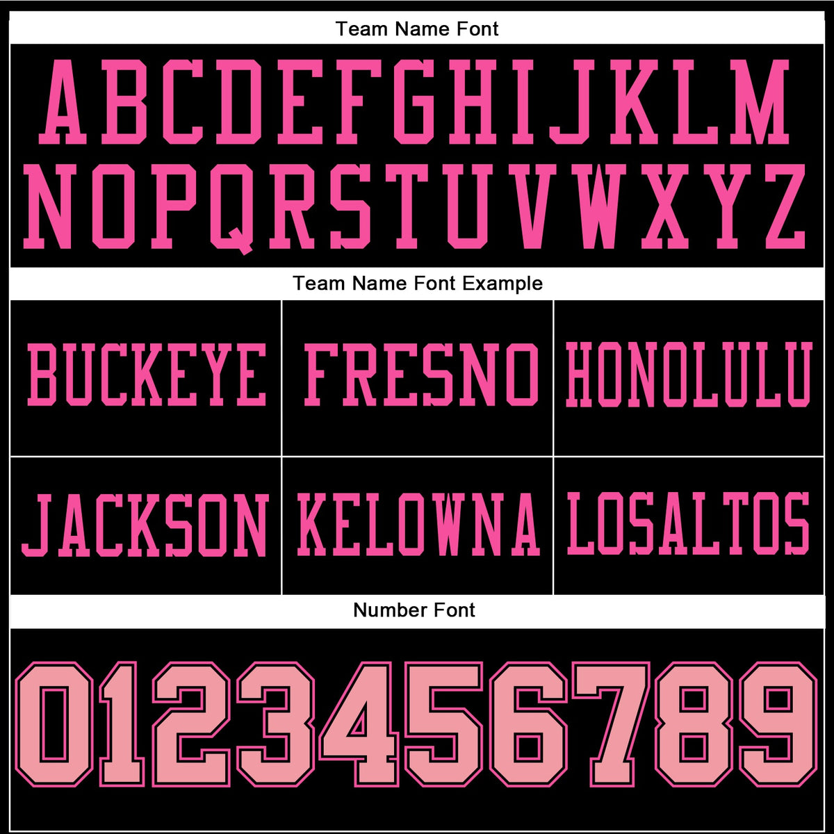 Custom Black Medium Pink-Pink Authentic Football Jersey - Front