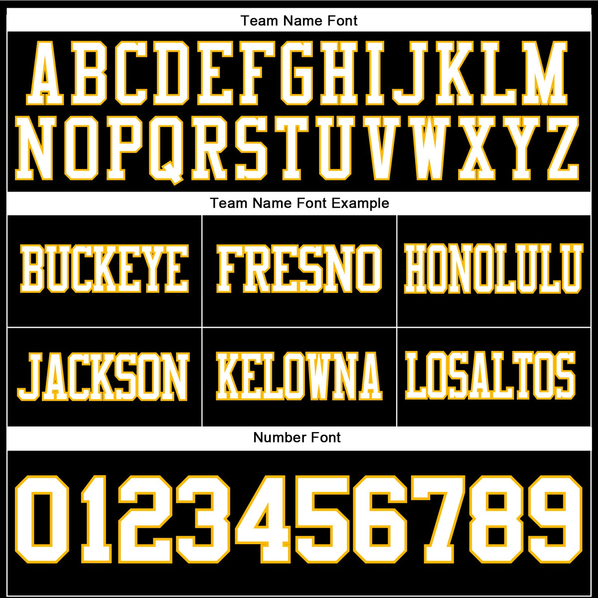 Custom Black White-Gold Authentic Football Jersey - Detail
