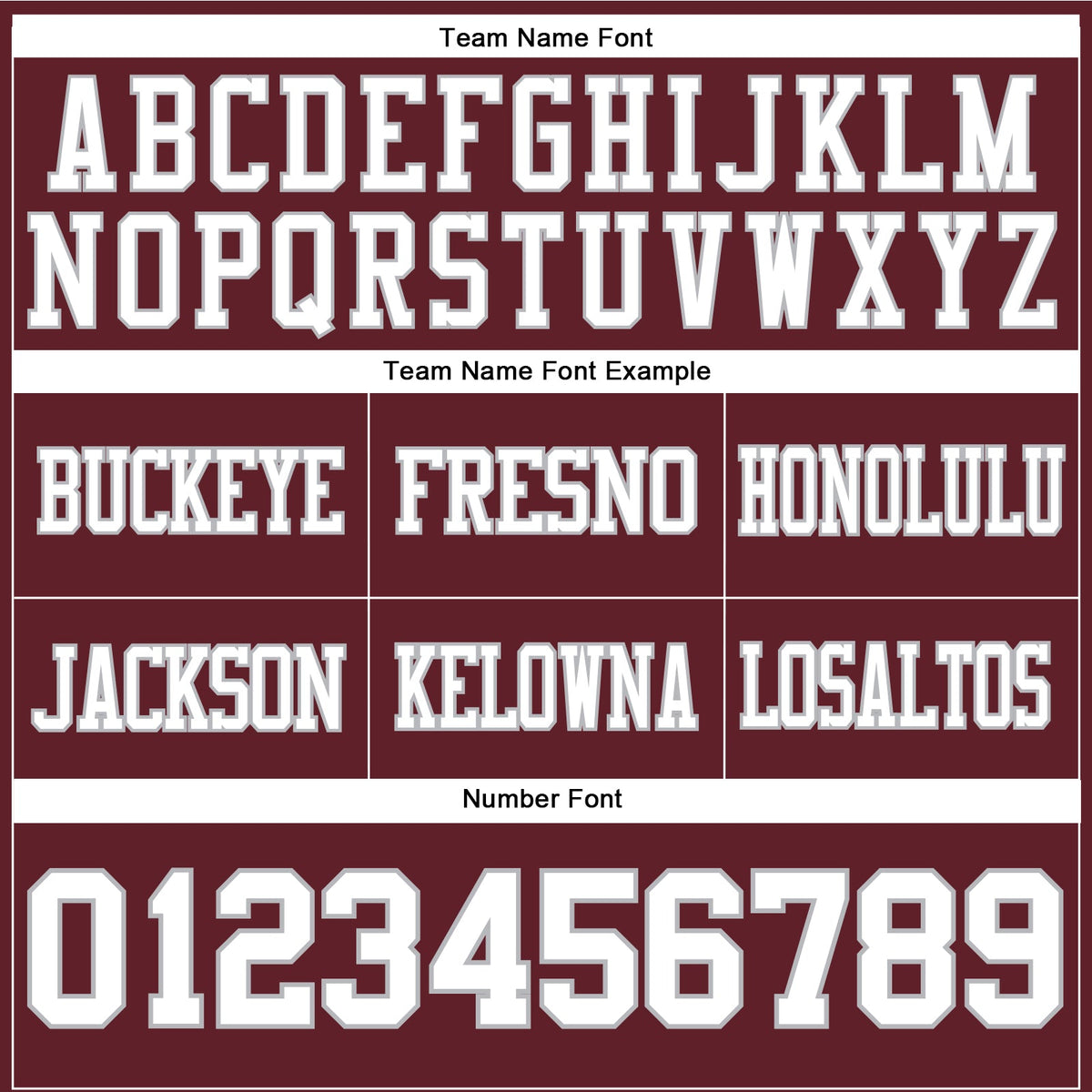 Custom Burgundy White-Gray Authentic Football Jersey - Front