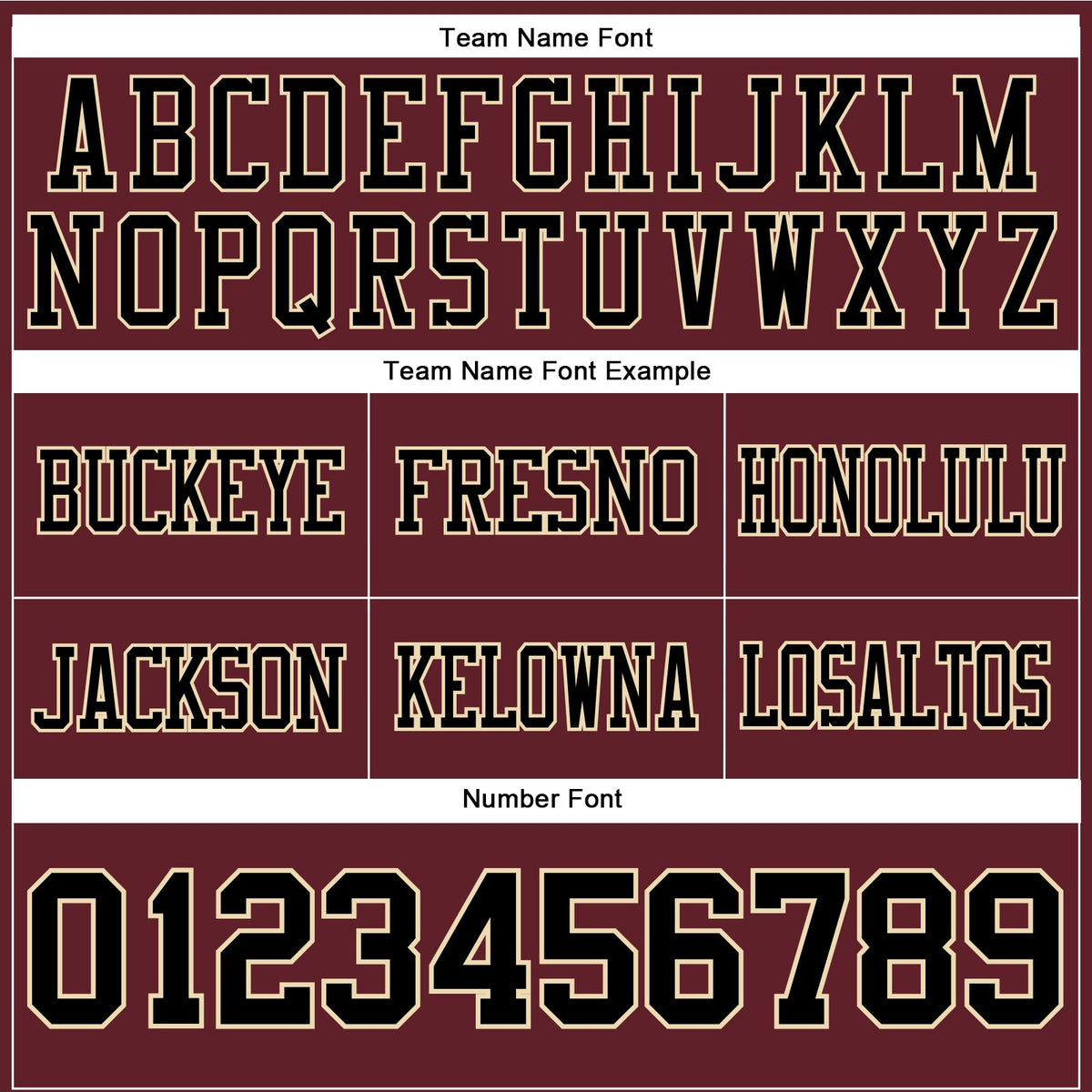 Custom Burgundy Black-City Cream Authentic Football Jersey - Front