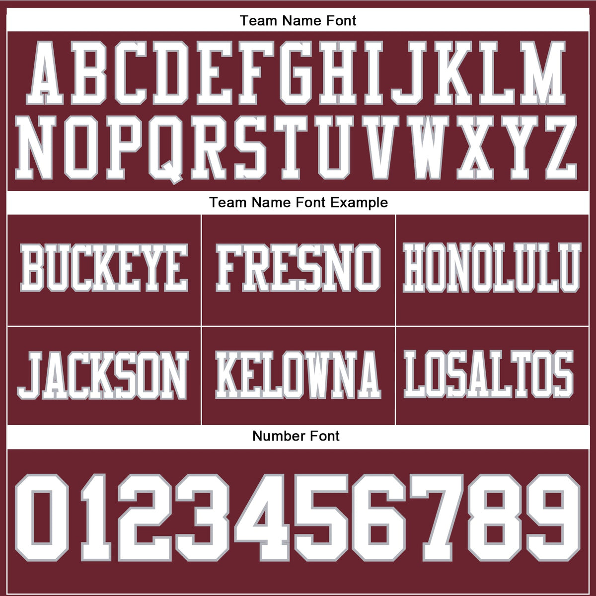 Custom Burgundy White-Gray Authentic Football Jersey - Detail
