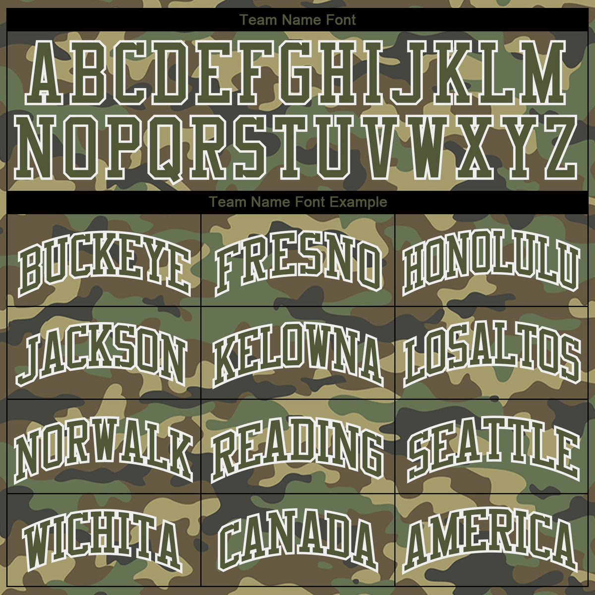 Custom Camo Olive-White Round Neck Sublimation Salute To Service Basketball Uniform Jersey - Front