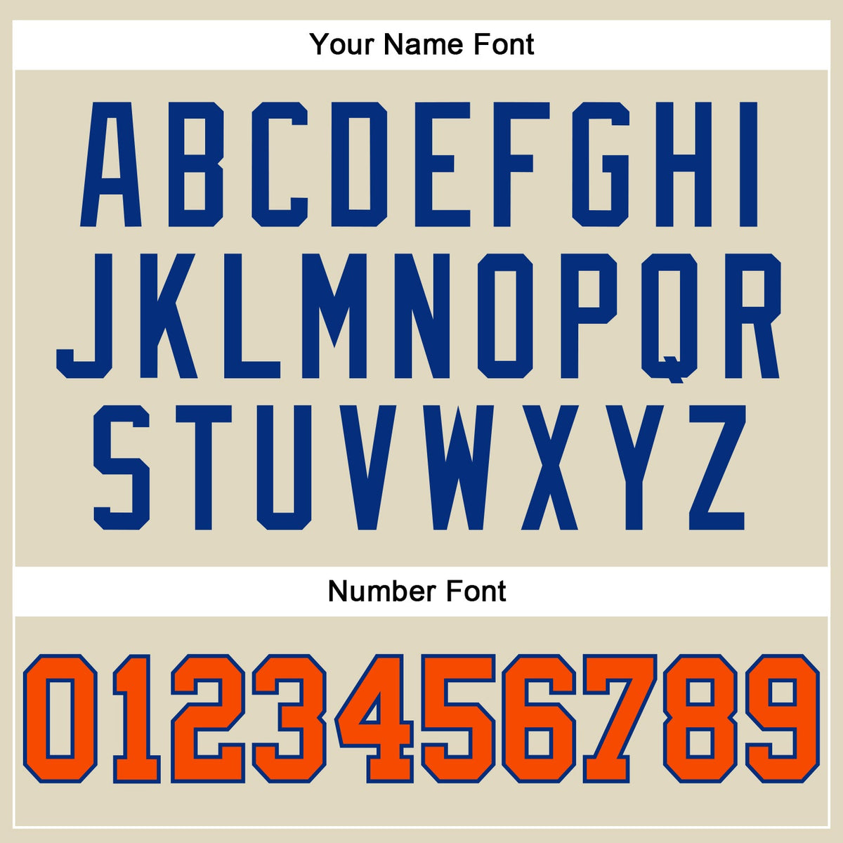Custom Cream Royal Pinstripe Orange Authentic Basketball Jersey - Detail
