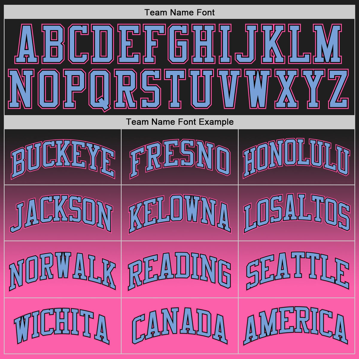 Custom Black Light Blue-Pink Authentic Fade Fashion Basketball Jersey - Detail