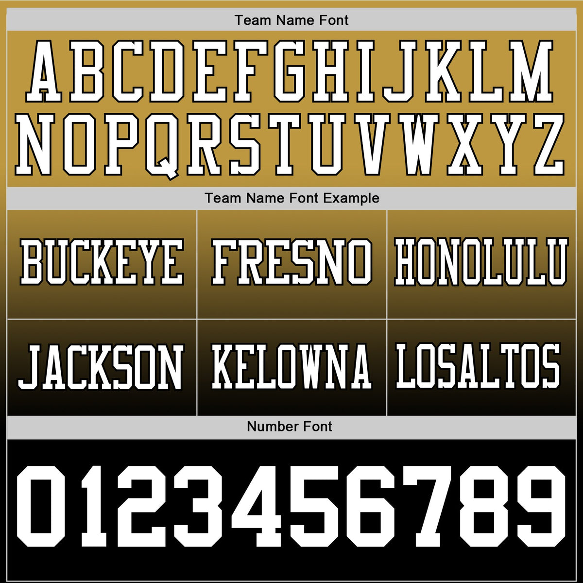 Custom Old Gold White-Black Authentic Fade Fashion Football Jersey - Front