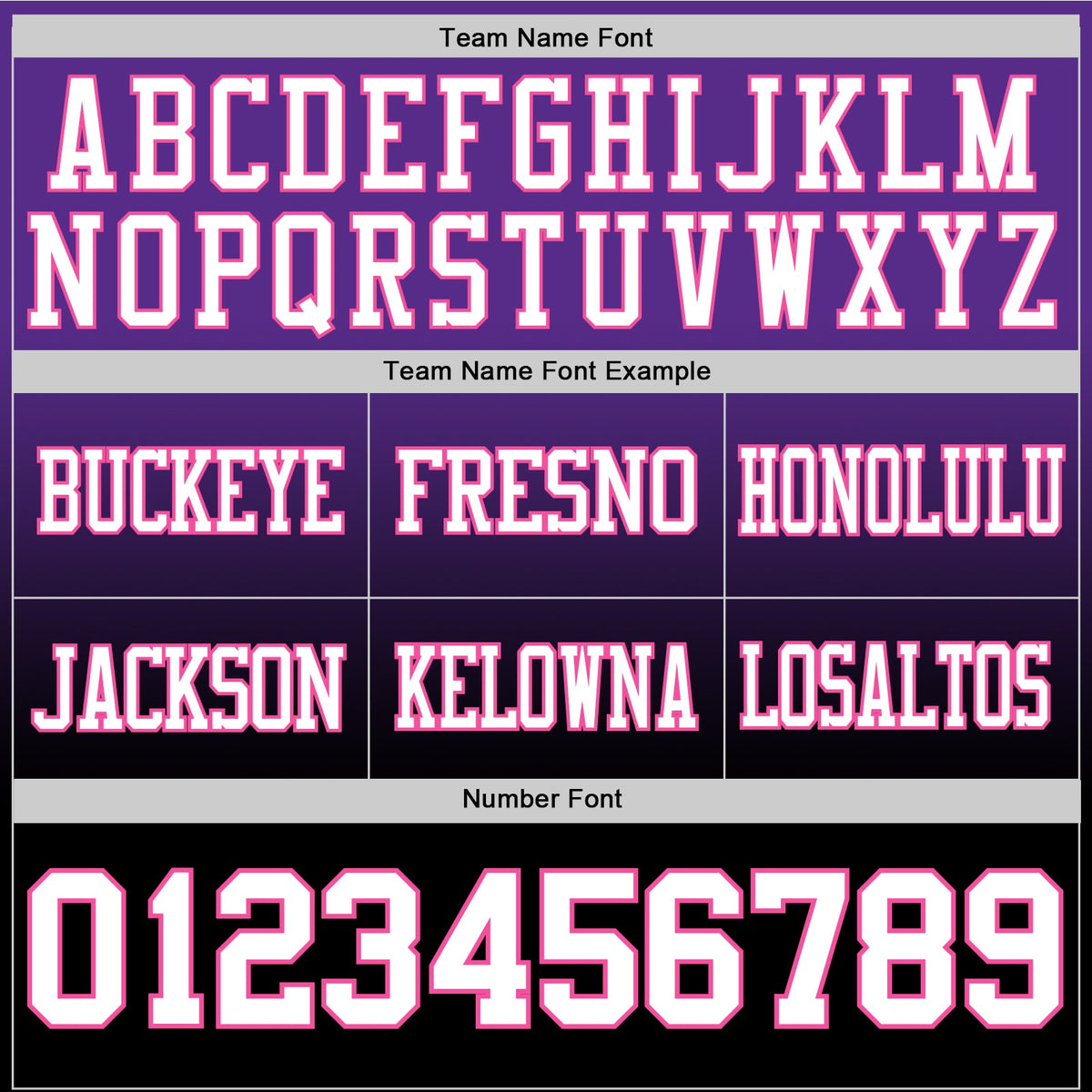 Custom Purple White Black-Pink Authentic Fade Fashion Football Jersey - Front