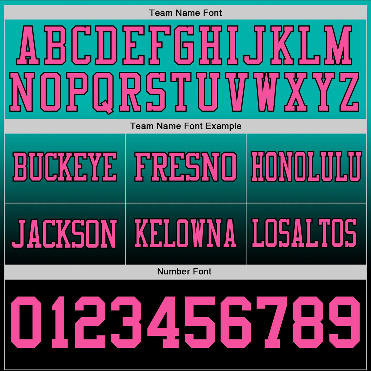 Custom Aqua Pink-Black Authentic Fade Fashion Football Jersey - Front