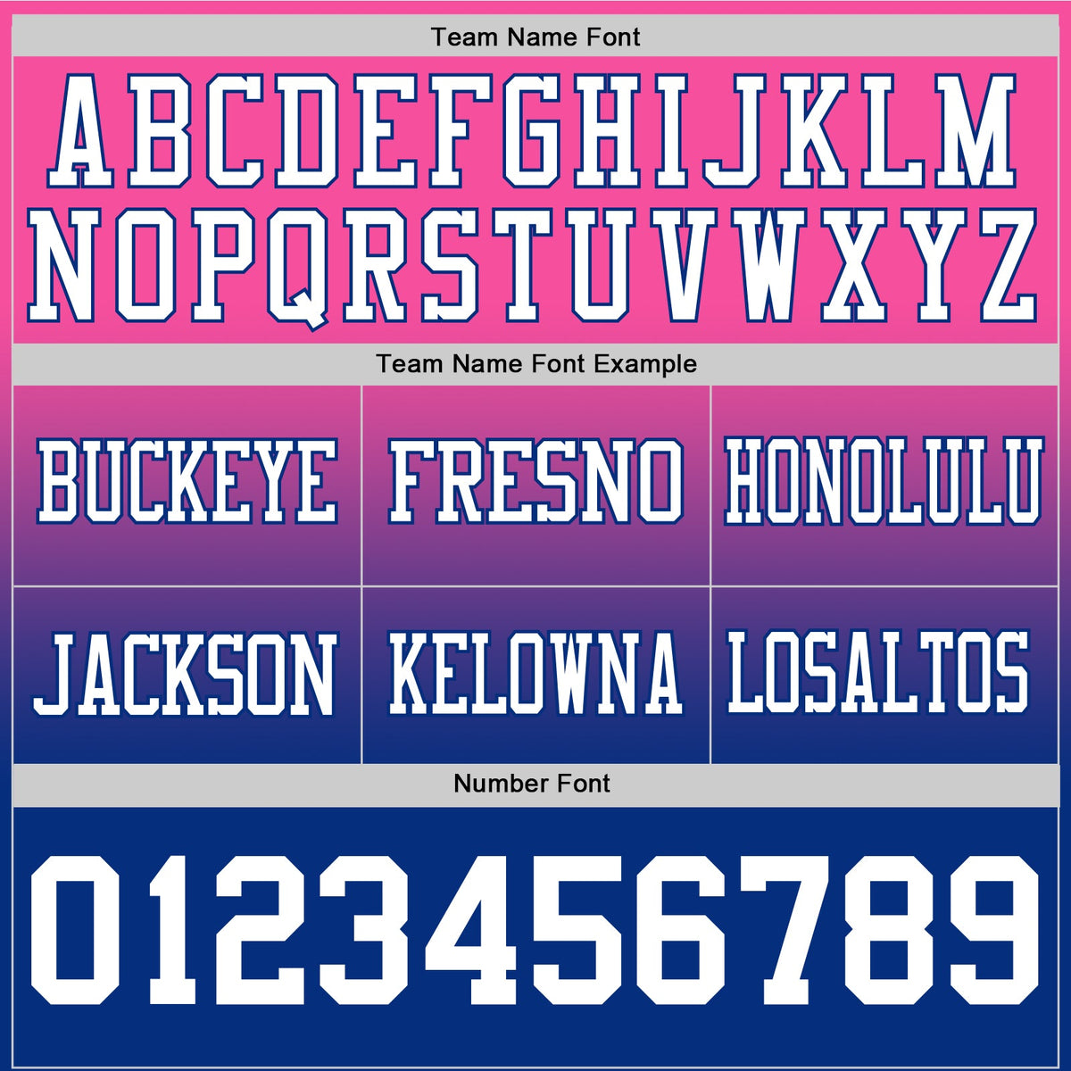 Custom Pink White-Royal Authentic Fade Fashion Football Jersey - Front